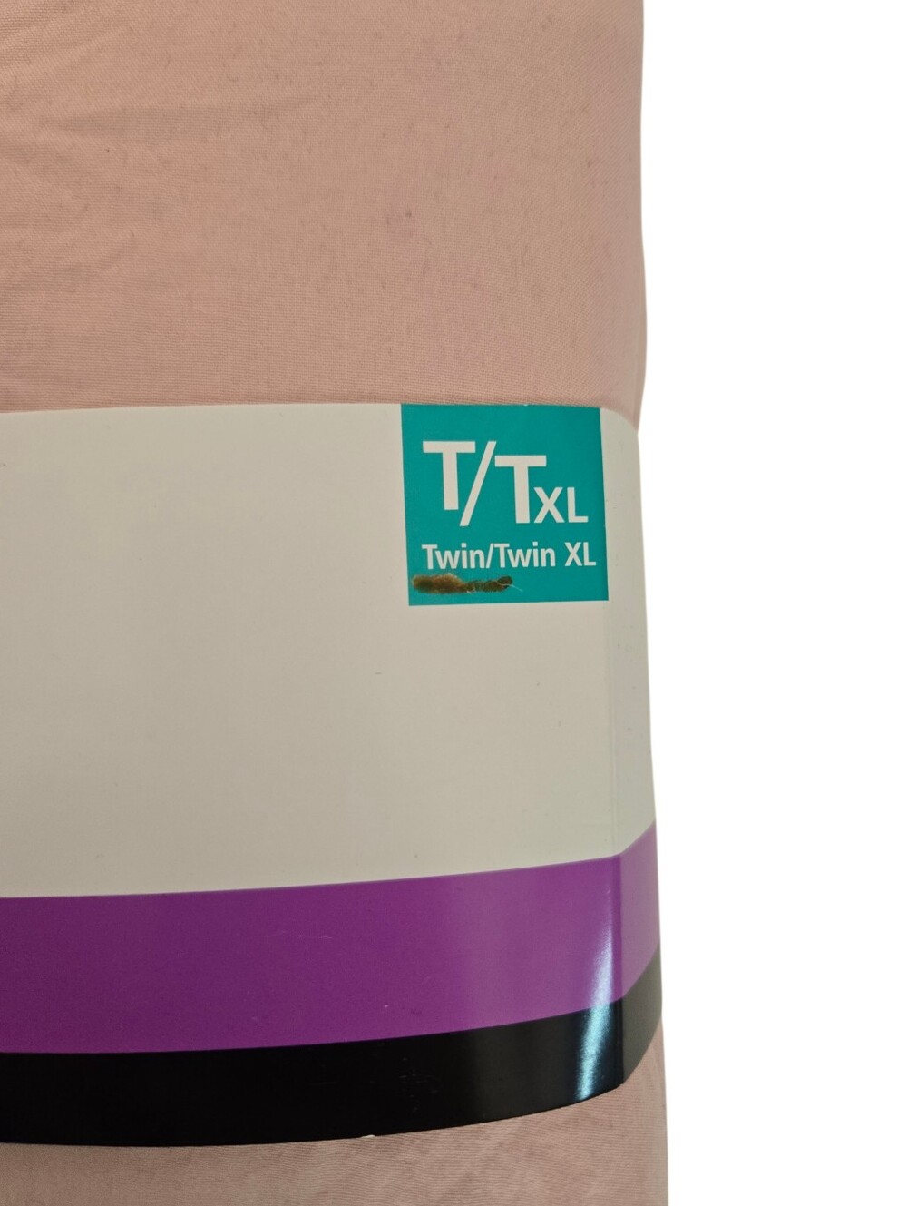 🛏️ Mainstays Ultra Soft Washed Microfiber Sheet Set Twin/Twin XL Blush Pink NIP - Picture 6 of 6
